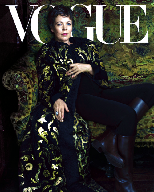 tvactorsdaily: Olivia ColmanPhotographed by Annie Leibovitz, Vogue, October 2019