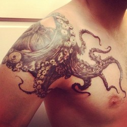 rattatattoo:  (via Octopus Tattoo Design