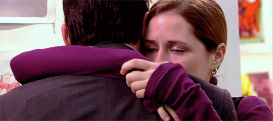 ortizjuice:  Michael: (looking up at Pam’s art) How much?Pam: Uh… you wanna buy