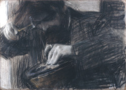 Giacomo Balla - Il cesellatore, 1906