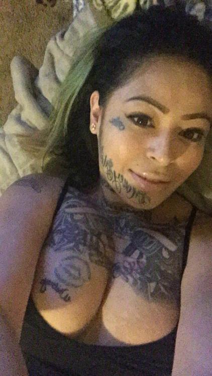 Beautiful Busty Tatted Latina.
