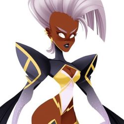 Lady Number 70 STORM! I had to do Mohawk