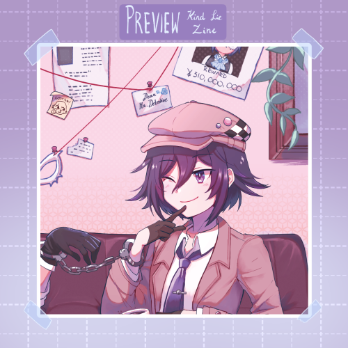 Preview for my piece in Kind Lie: a Saiouma Zine!! @saioumazine PREORDERS ARE NOW OPEN! Get yours at