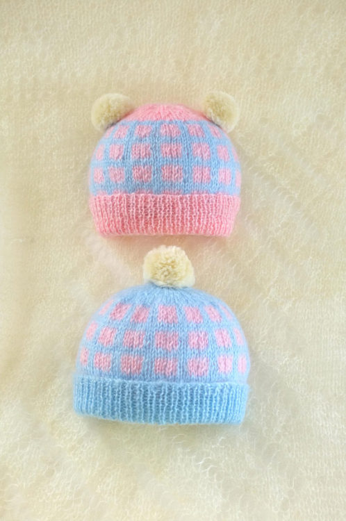 Twin Baby Hats //milaZshop