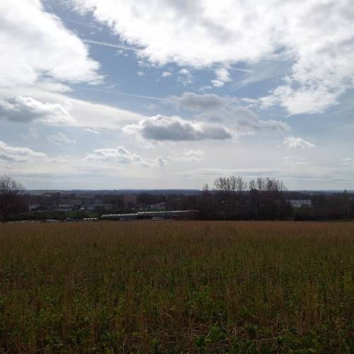 The #sky Over #Dortmund #DOberrascht #sunyday #clouds #backlight #biketour (hier: Dortmund-Grevel)