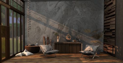 Anthology wall murals Anthology is a varied collection about the roughness of stone, the veins of ma