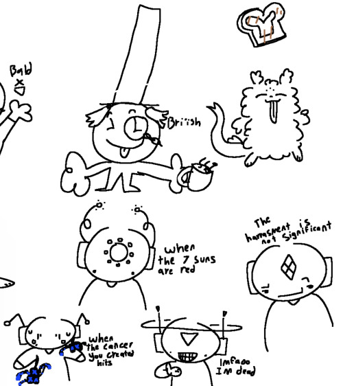 Rainworld And Extra Little Guys Drawn On Magma