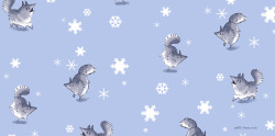 shadeykris:  Snow-falling wolves pattern!Aroo!