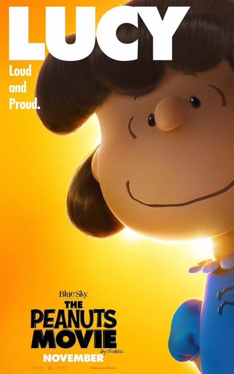 mini-tuffs: itswalky: molly23: wannabeanimator: New posters revealed for the Blue Sky Peanuts movie 