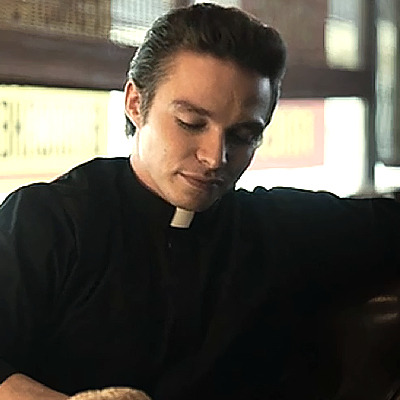Nicholas Alexander Chavez As Father Charlie Mayhew In 'grotesquerie', S01E02 (2024)