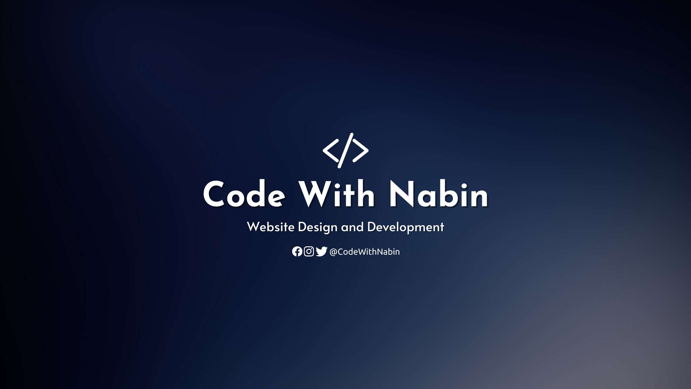 Code with nabin on tumblr
