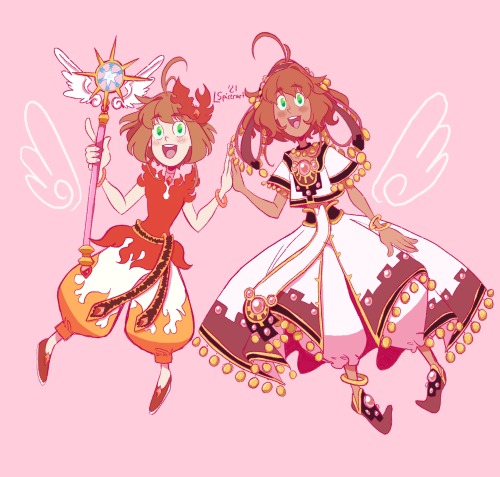 Not only is it CLAMP day but it’s also April first which means today belongs to the Sakura&rsq