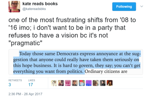 berniesrevolution:  Oh wow, that last one… (Thread Link) (Book Link)  Fucking THIS.This goddamned book needs to be bludgeoned over the heads of every damned Democrat in the country until they read it. 