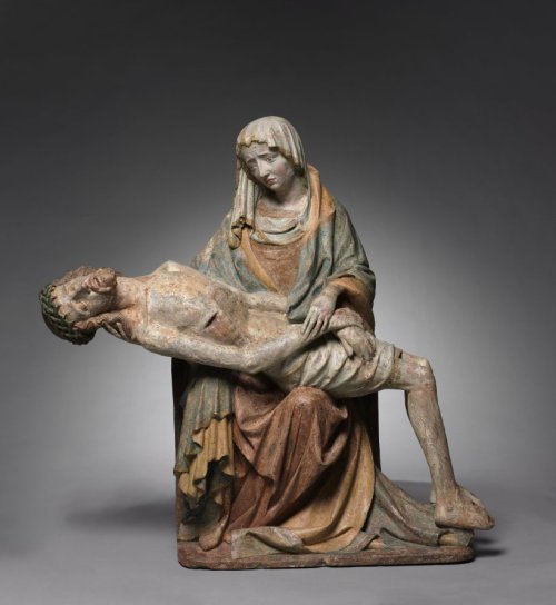 cma-medieval-art: Vesperbild (Pietà), Master of Grosslobming, c. 1420, Cleveland Museum of Art: Medi