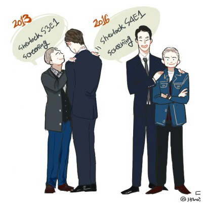 3bino3: SHERLOCK &amp; BC &amp; MF (2010-2016)