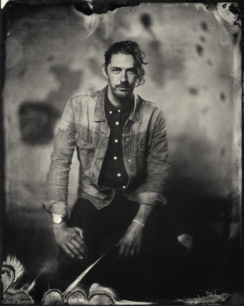 justhozier:Tintype photograph by Giles Clement from Newport Folk Fest 2015