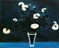 aubreylstallard:  Sanyu, Chrysanthemums in a Glass Vase, 1950s