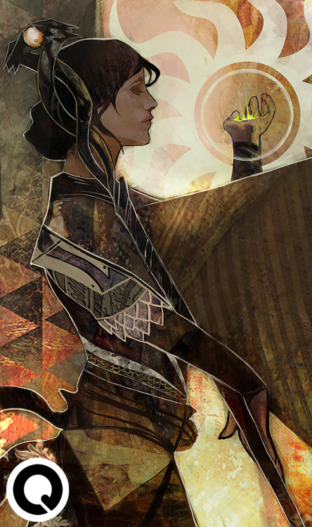 qissus: Trevelyan tarot commission for the lovely @captain-kaycee (: Thanks so much for the support!