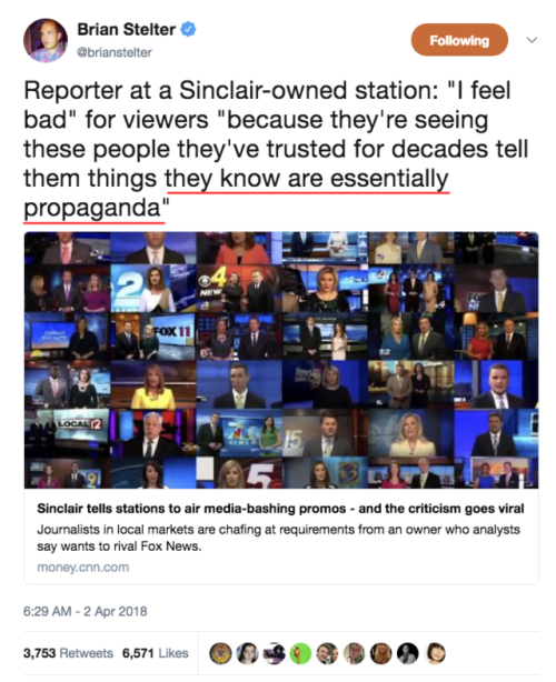 mediamattersforamerica:These Sinclair reporters and stations (or reporters whose stations are about 