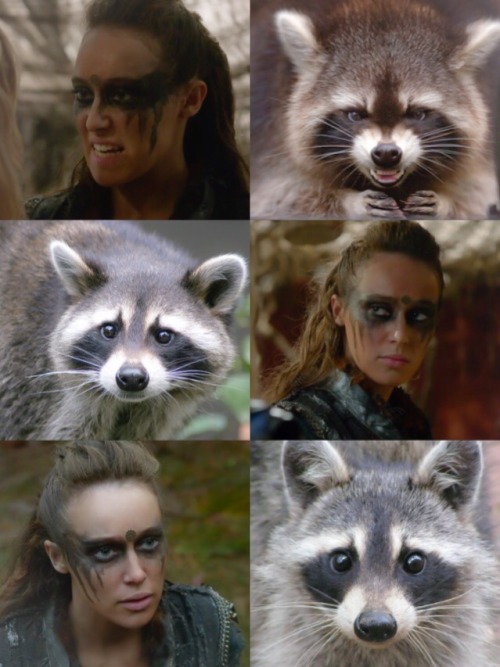 Commander ‘Raccoon eyes’ Lexa