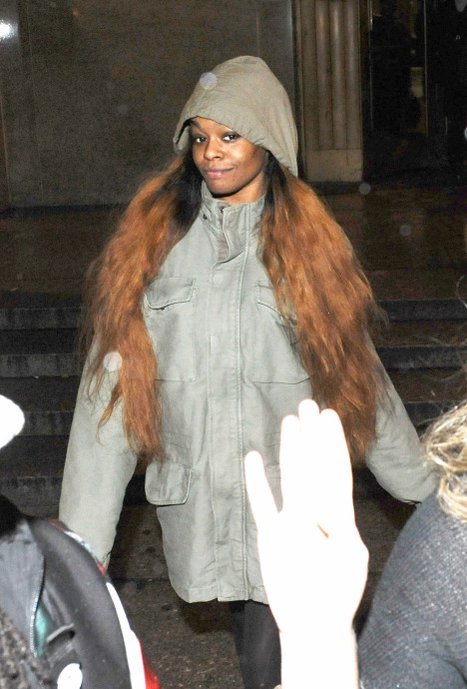 Porn Pics azealiabanksweb:      Azealia Banks arriving