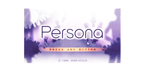 color-division:  Persona ╙ ■Main Menus (for Portable Consoles)