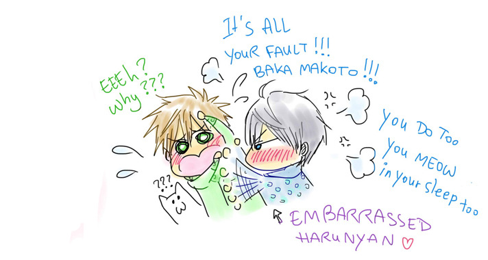 racyue:  Pajamakoharunyan &lt;3  Inspired from this ^^ 