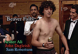 el-mago-de-guapos: Beaver Falls 1x06  Arsher Ali, John Dagleish &amp; Sam Robertson  