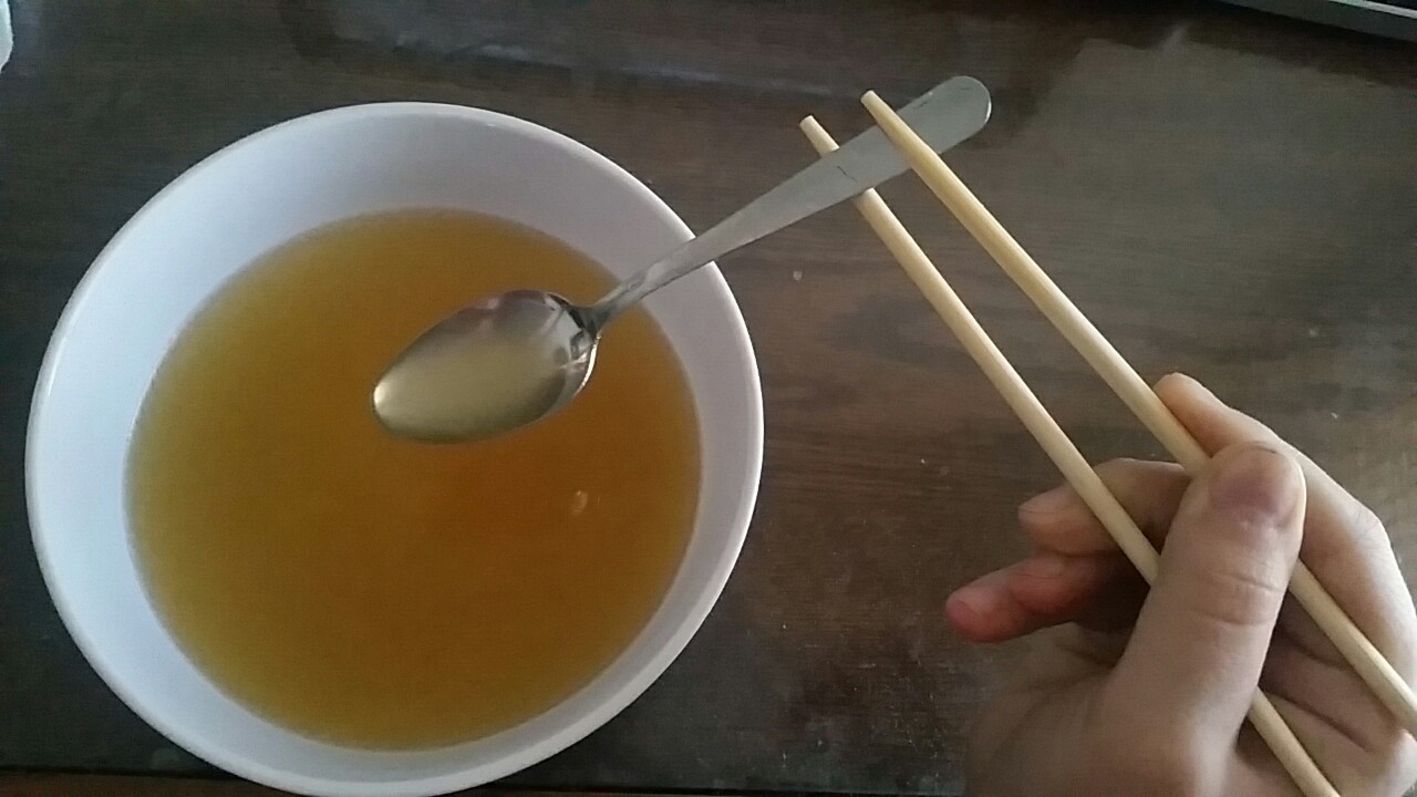 undergroundghosts:  “You can’t eat soup with chopsticks” Checkmate. 