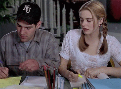 fyeahgifss:  Cher and Josh / Clueless, 1995.