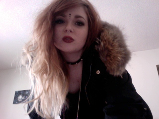 mirahxox:  Skinny Puppy tonight. Yikes.   pretty