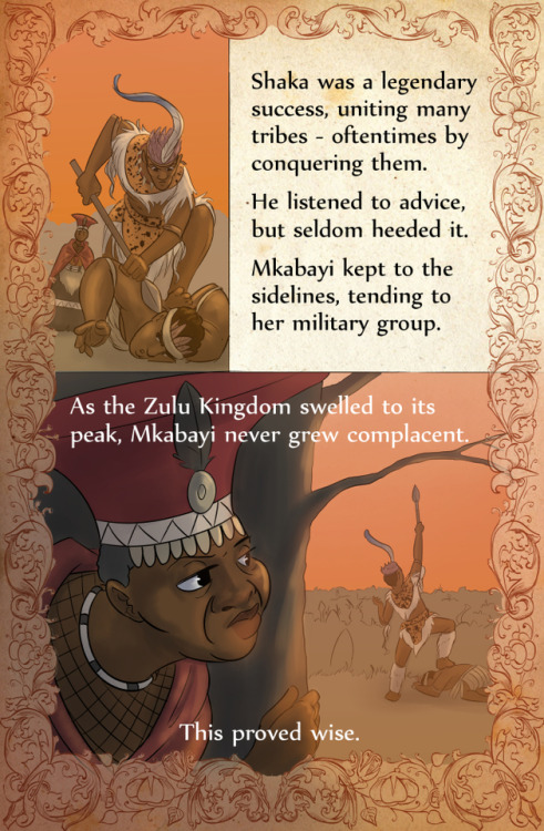 rejectedprincesses:   Mkabayi kaJama (c.1750-c.1843): Power Behind the Zulu Throne Full entry here. Patreon here. Books here. Art notes and Mkabayi’s full praise poem behind the cut. Keep reading 