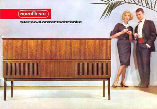 danismm - Nordmende Stereo concert cabinets, 1963