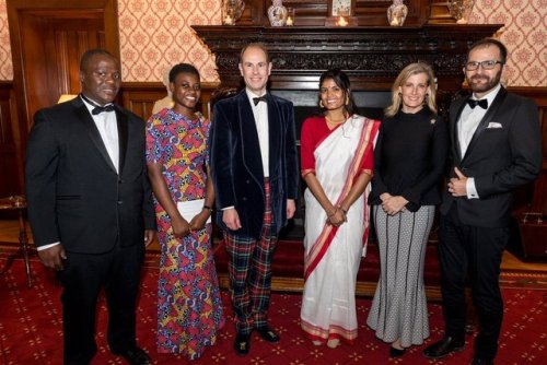 Their Royal Highnesses The Earl and Countess of Wessex host a dinner for The Duke of Edinburgh&rsquo