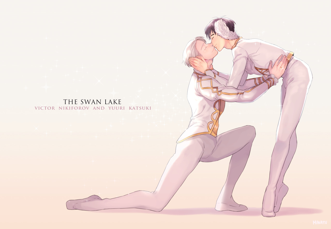 minatu: Finished the ballet AU wip from last night! Their costume design and this