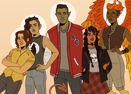 The Canon Lgbt Kids From Fantasy High!