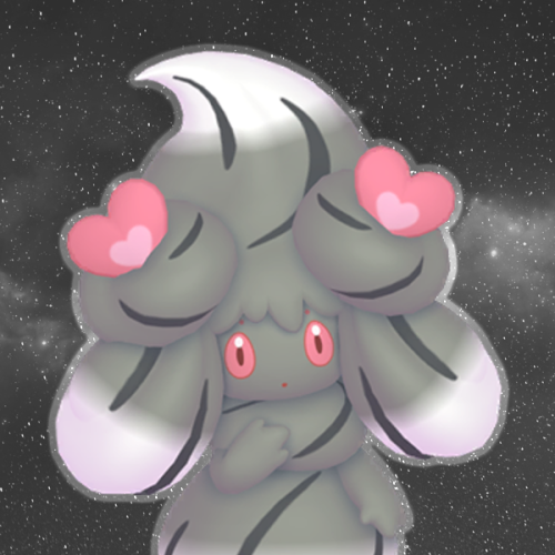 clumsyjiangshi:Spacey icons of shiny Fairy-types! the hatterene <3
