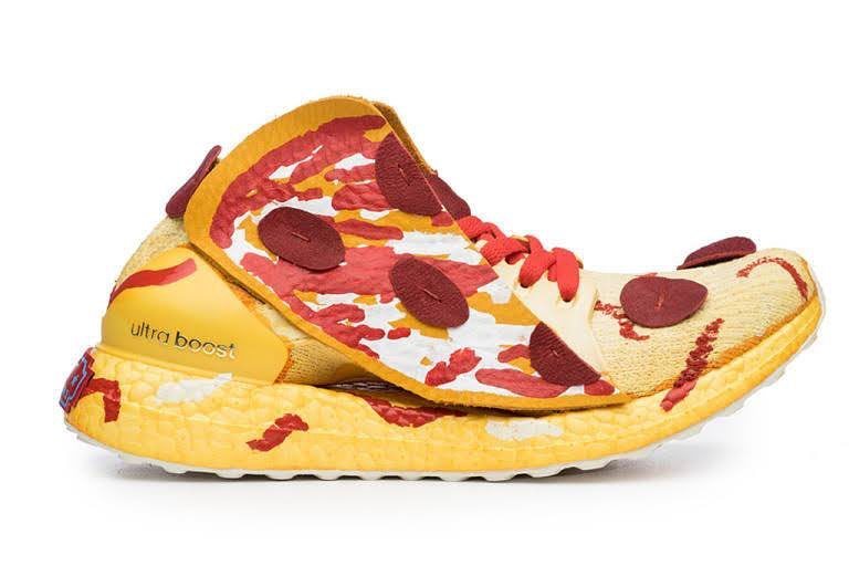 🍕👟would you wear these. (y/n?) (at adidas NYC)