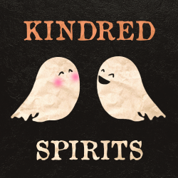 heartsworldsapart:  Kindred Spirits I wanted to make something cute for Halloween :3