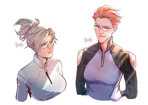 Porn Pics ohnoafterlaughs: Moicy w/ & w/out glasses