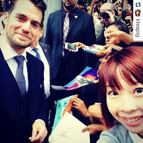 Premiere de #ManFromUncle en #Toronto con #HenryCavill #ArmieHammer #AliciaVikander #ElizabethDebick