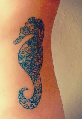 Tattoo Ideas — Seahorse /seahorse/