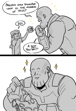 Thezombiedogz:  Listen If No One Else Is Going To Make The Bad Dad Thanos Content