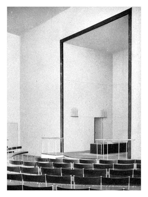 elarafritzenwalden: Mariebjerg Chapel &amp; CrematoriumGentofte, Denmark; 1936-42 Frits Schlegel