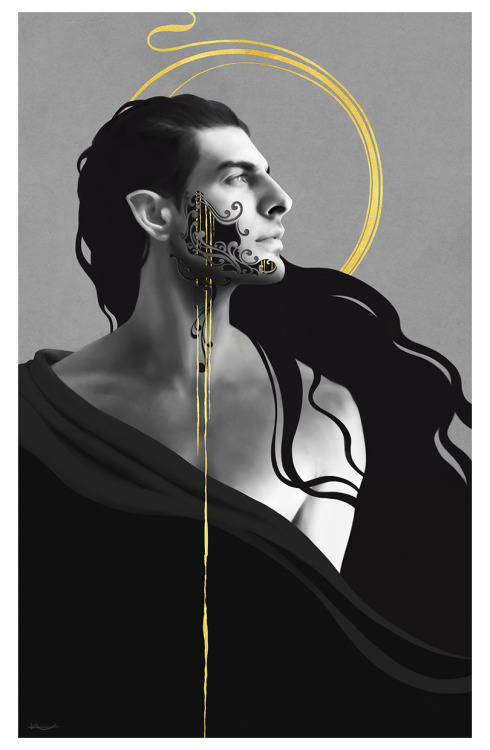 sohawkward: Ainulindalë / AkallabêthDigital Paintings, 2019 Sauron. Of course.