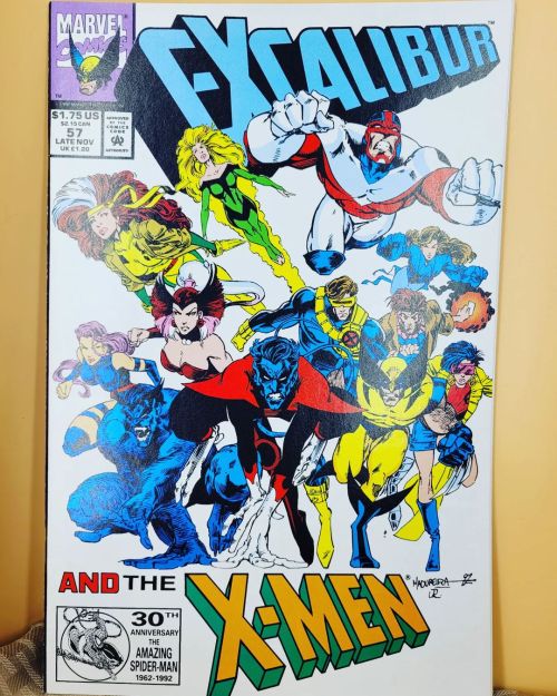 Today&rsquo;s eBay spotlight (Seller ID: RadioIndy)! Excalibur #57 from 1992! Classic mutant adv