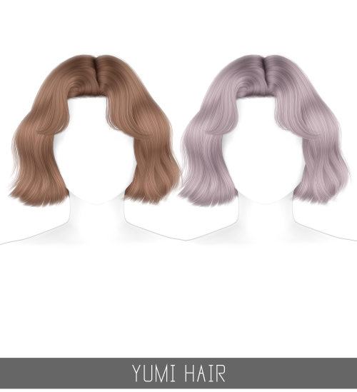 YUMI HAIR Korean style &ldquo;Below Perm&rdquo;, a chin length wavy bob with swept curtain b