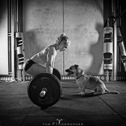 crossfitters:  Jessica Coughlan. “A dog