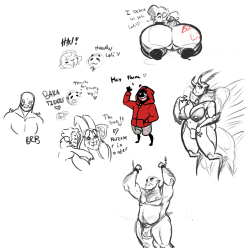 From this Drawpile session!feat. my friends @superlolian and @pervymaw