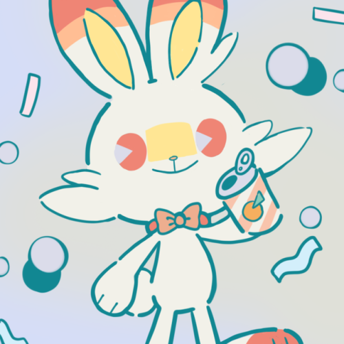 trick-starr:Saiko Soda/Mix au Lait Scorbunny 